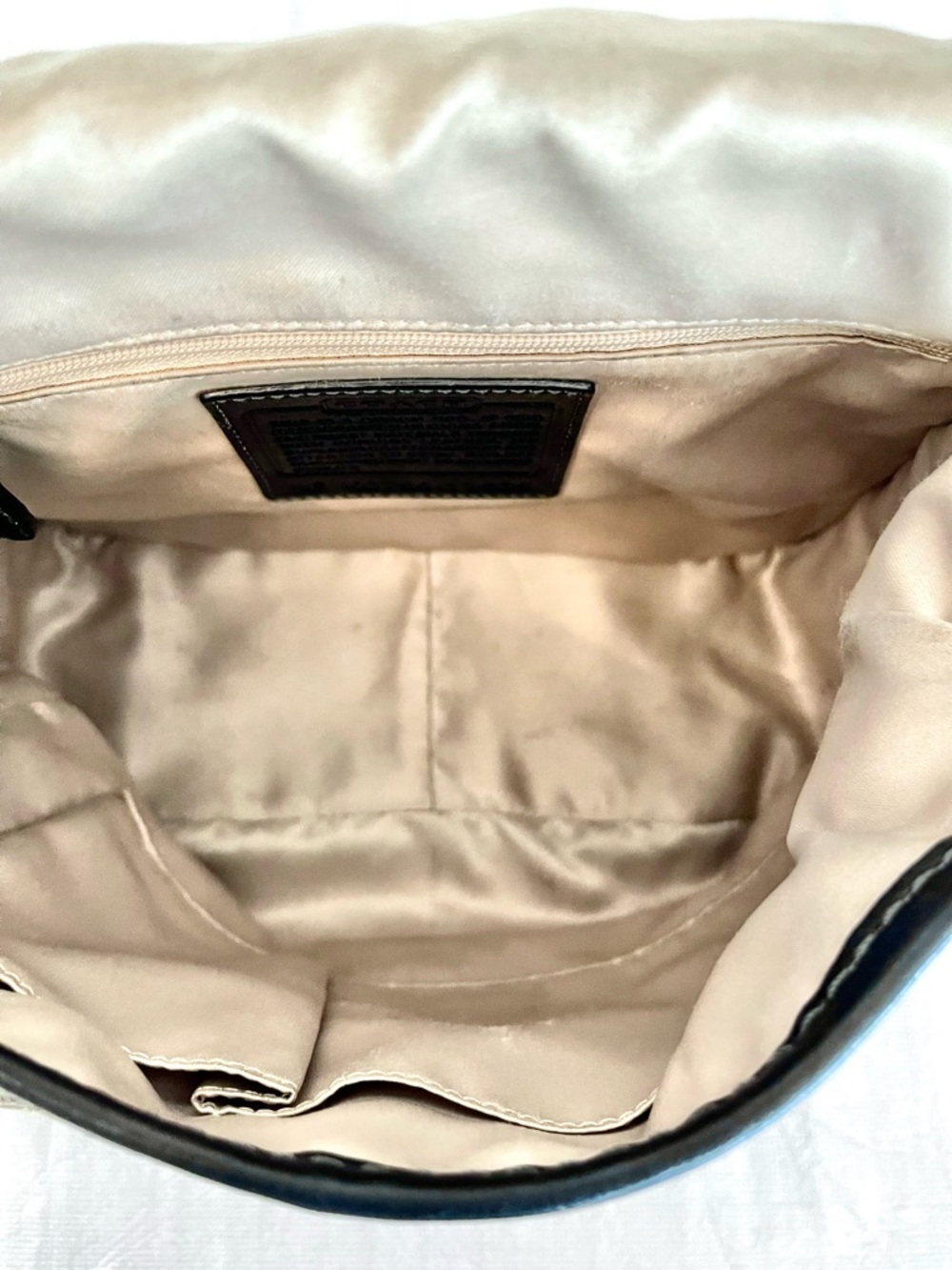 Coach Bleecker Legacy Signature Jacquard &  Leather Crossbody - Picture 14 of 15